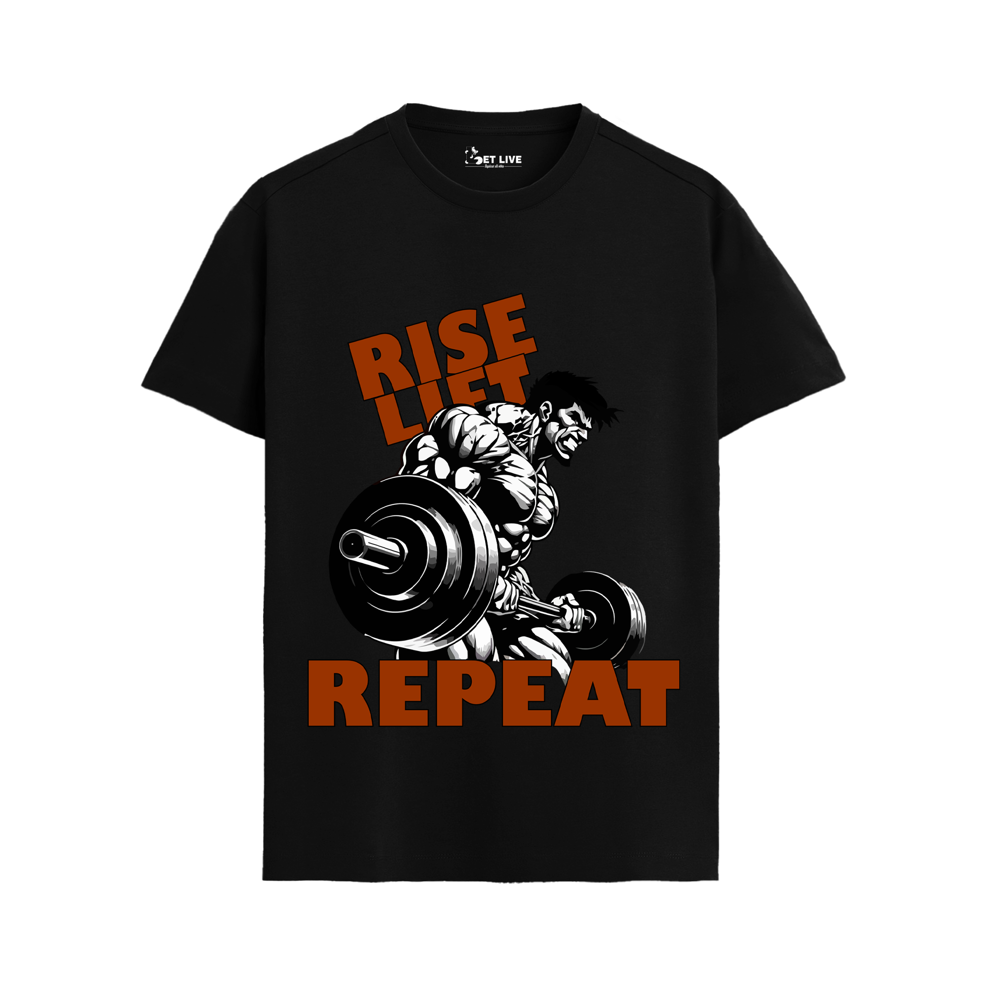 RISE LIFT REPEAT T-shirt