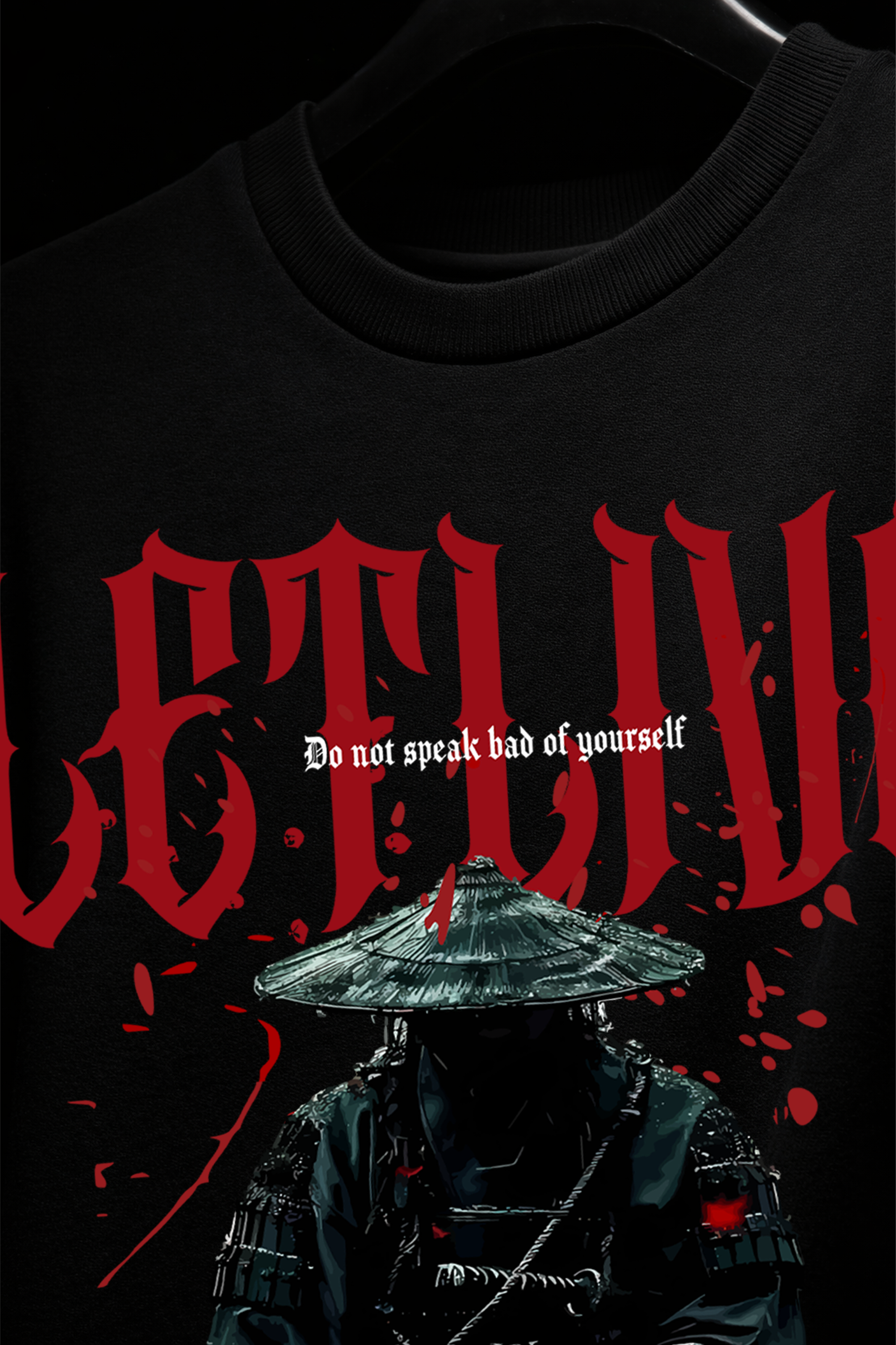 SAMURAI : PEACE UNISEX OVERSIZED T-SHIRT