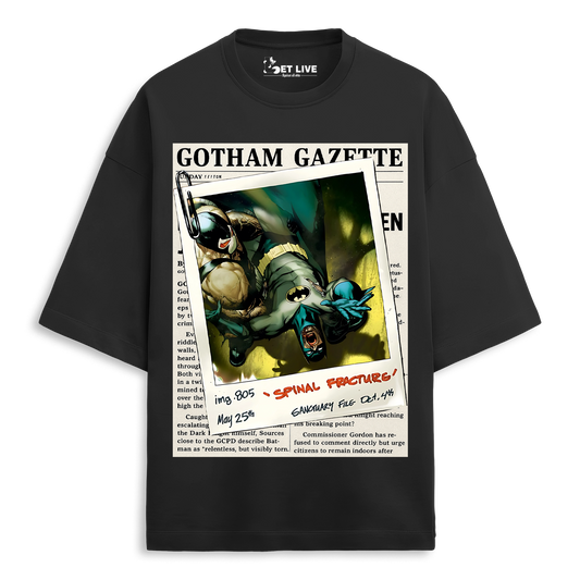 SPINAL FRACTURE OVERSIZED T-SHIRT