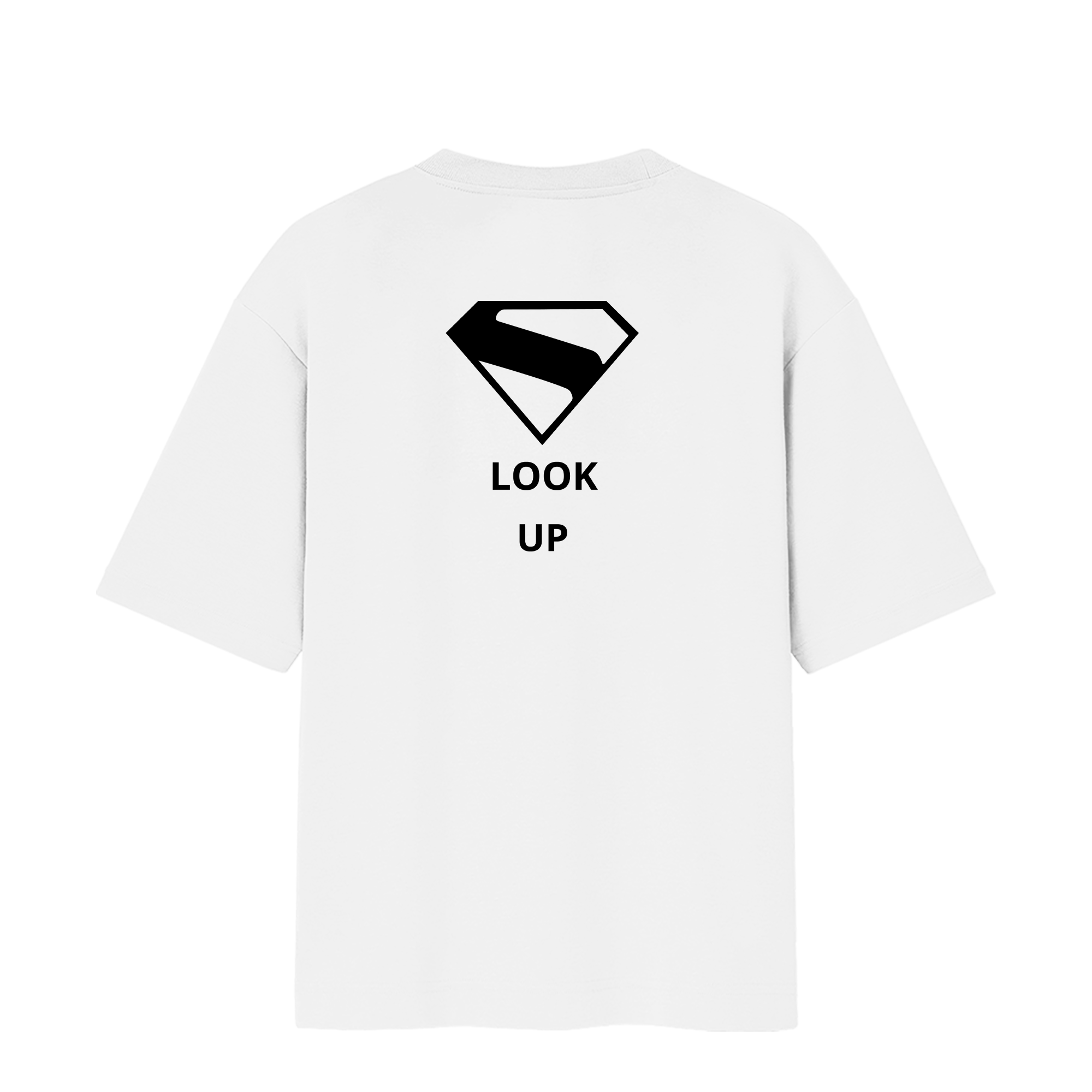 LOOK UP SUPERMAN OVERSIZED T-SHIRT