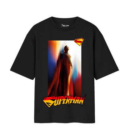 LOOK UP SUPERMAN OVERSIZED T-SHIRT