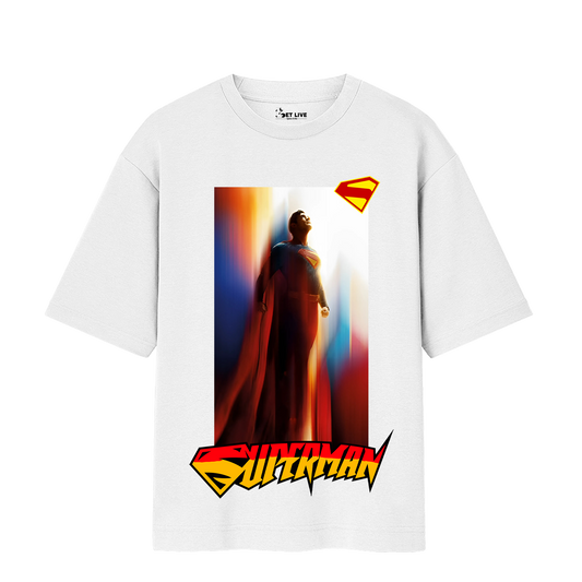 LOOK UP SUPERMAN OVERSIZED T-SHIRT