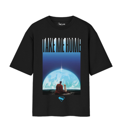 TAKE ME HOME SUPERMAN OVERSIZED T-SHIRT