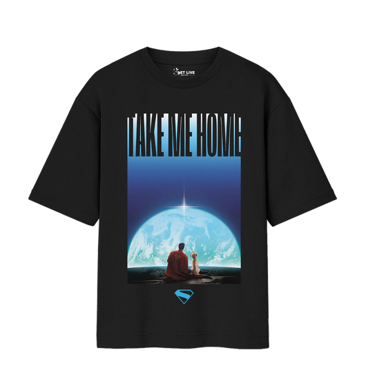 TAKE ME HOME SUPERMAN OVERSIZED T-SHIRT