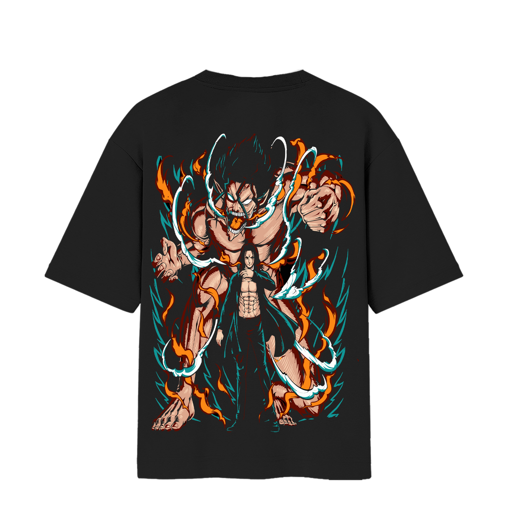 END OF EVLOUTION - EREN YEAGER OVERSIZED T-Shirt