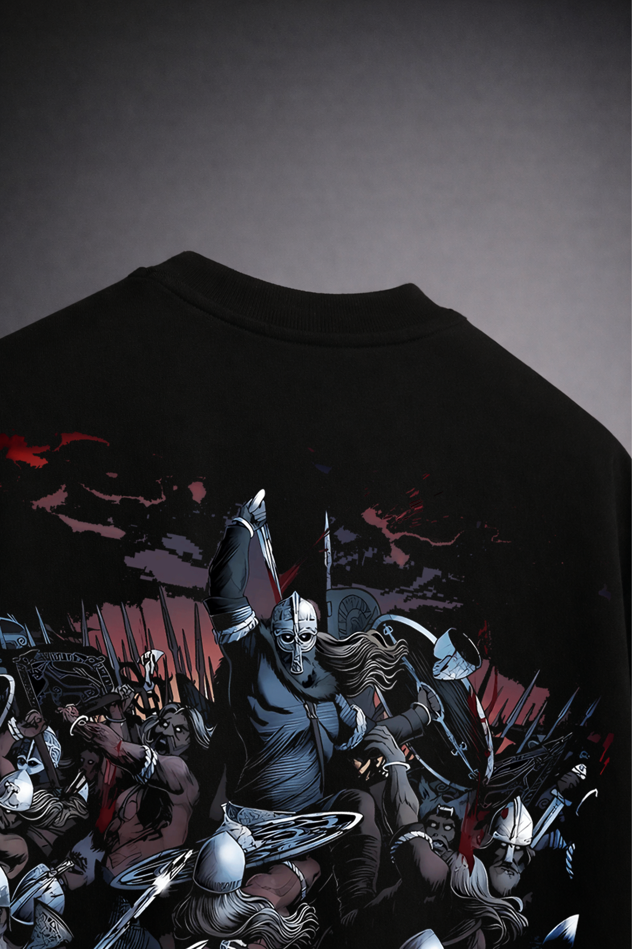 VIKINGS WAR UNISEX OVERSIZED T-SHIRT