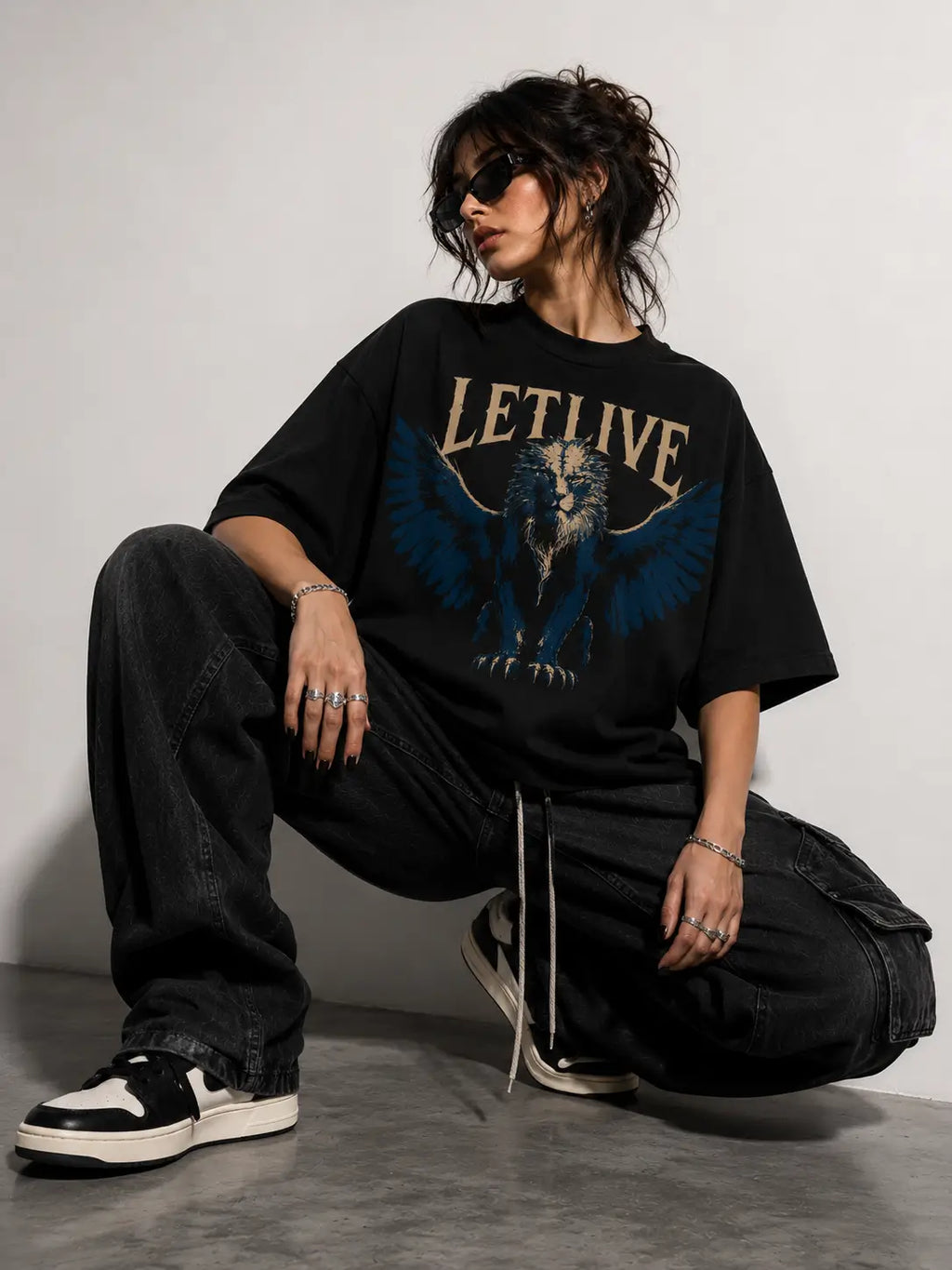 WINGED LION OVERSIZED T-SHIRT