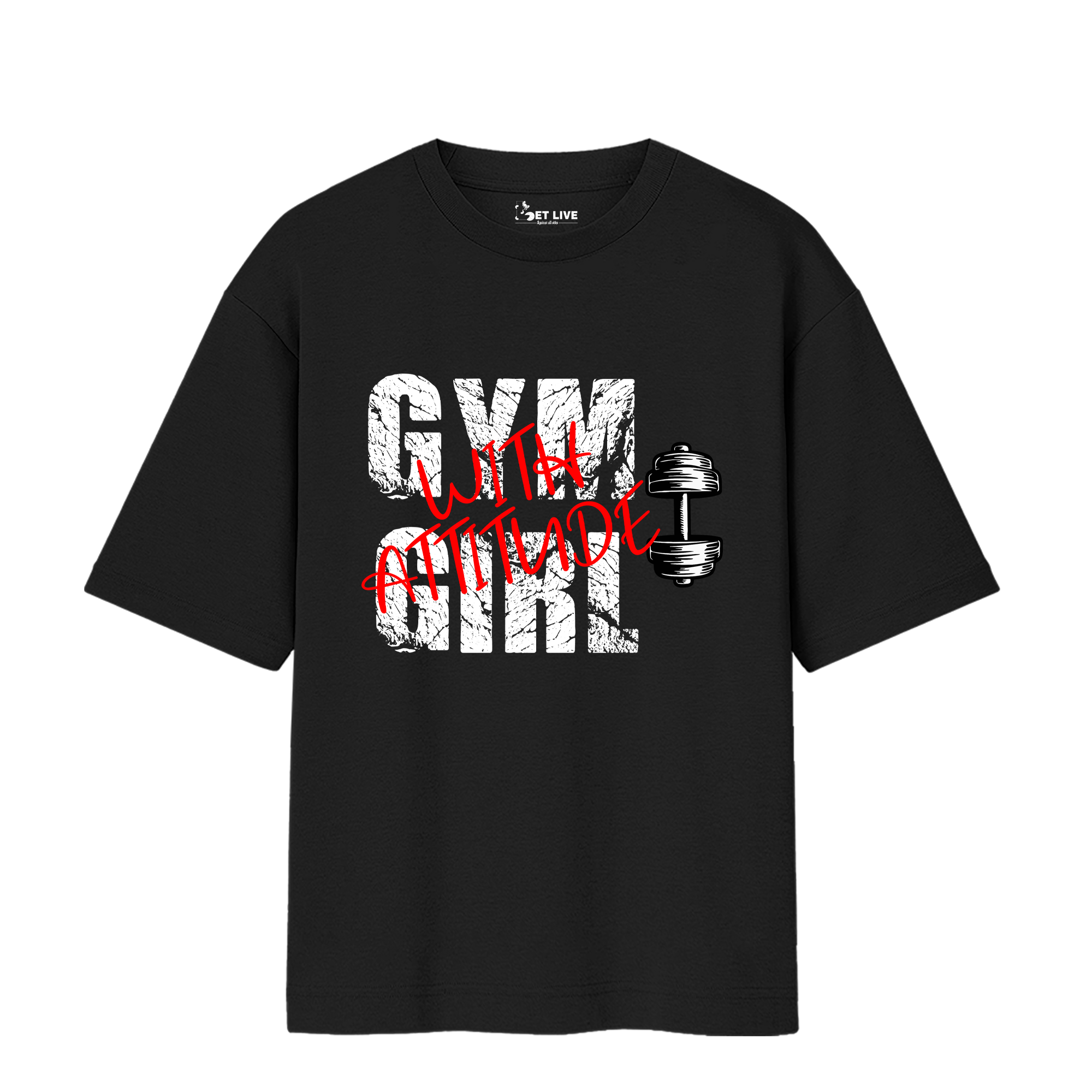 GYM GIRL OVERSIZED T-SHIRT