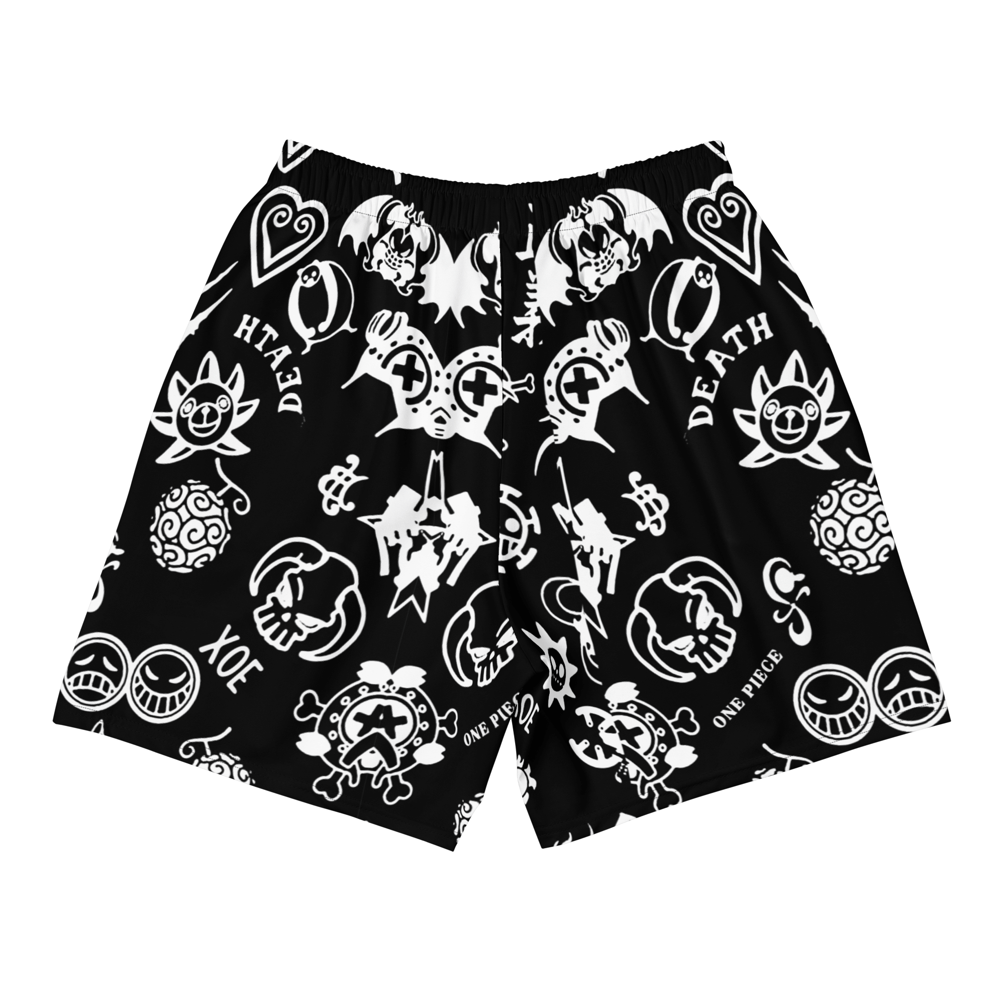 ONE PEACE SCAR PATTERN SPORT SHORTS