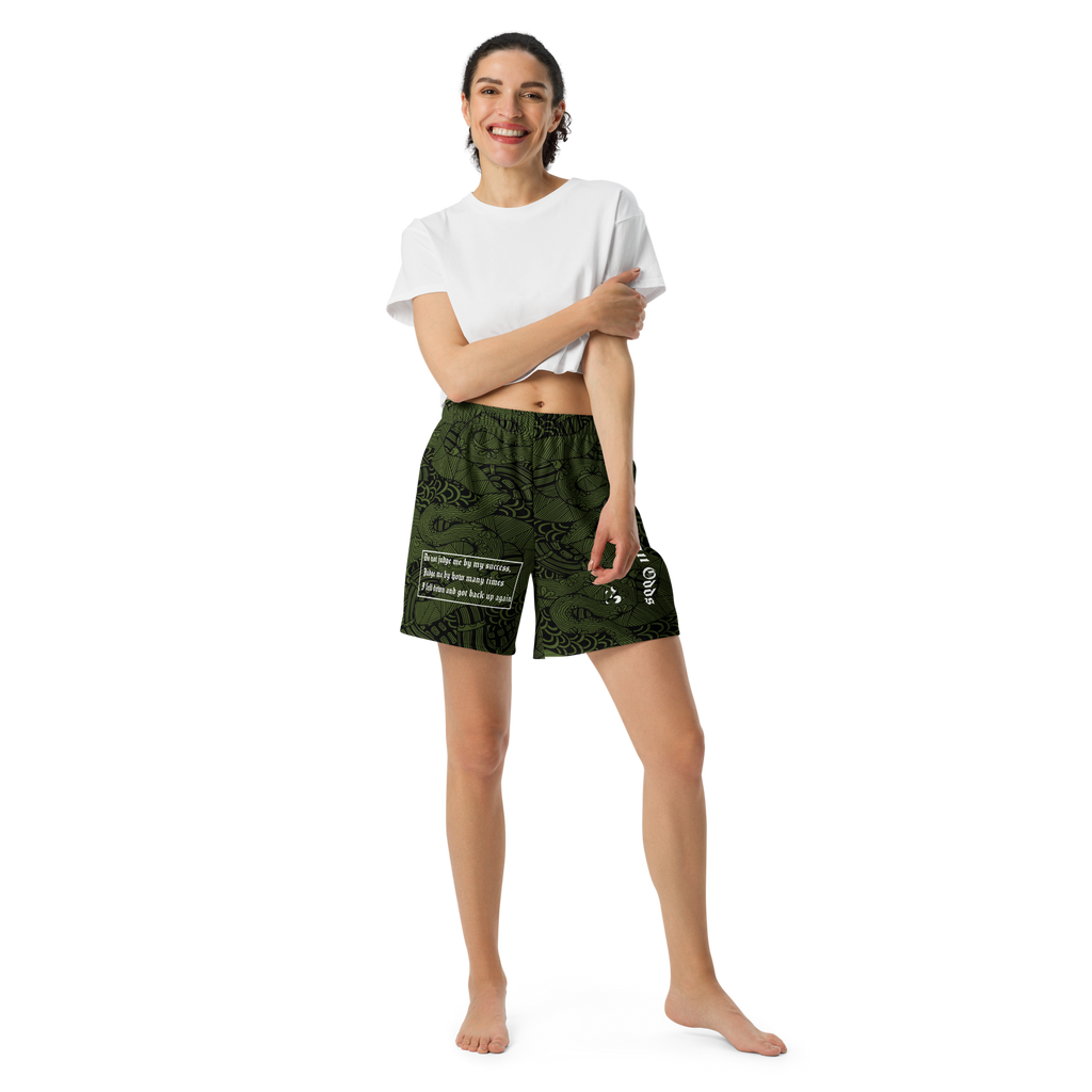 HEBI WITH QUOTE MESH SHORTS