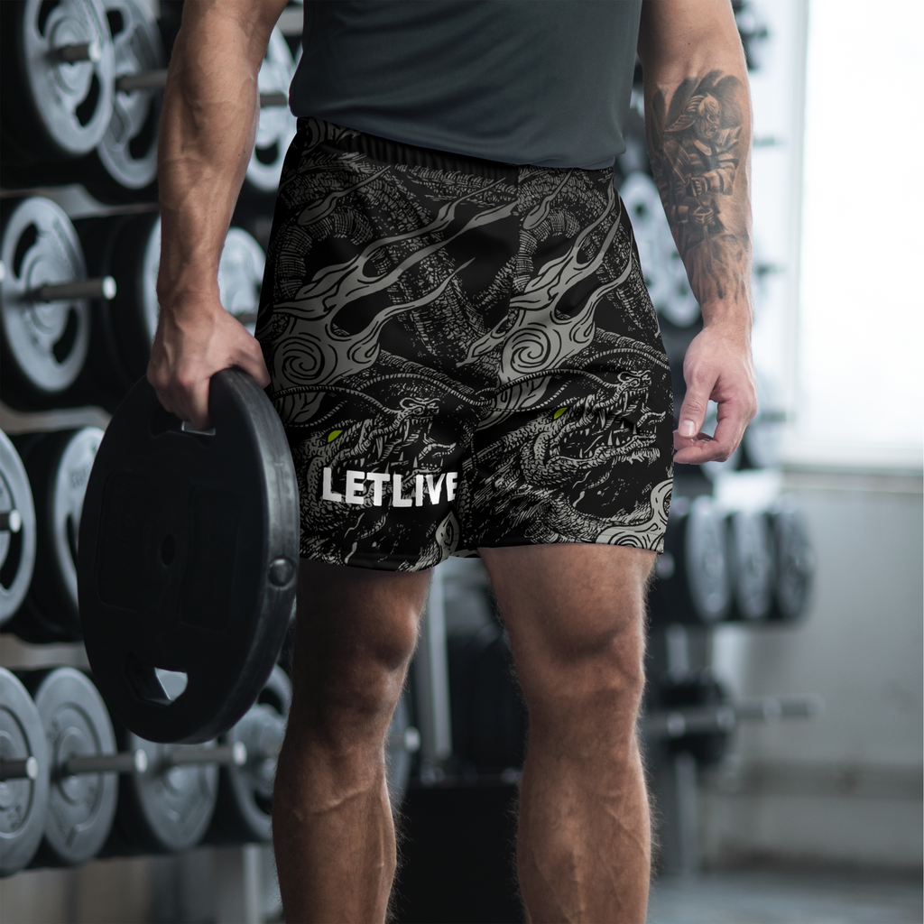RAISE OF DRAGRON MESH SHORTS