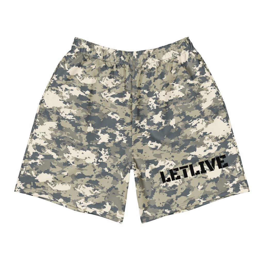 CAMOUFLAGE MESH SHORTS
