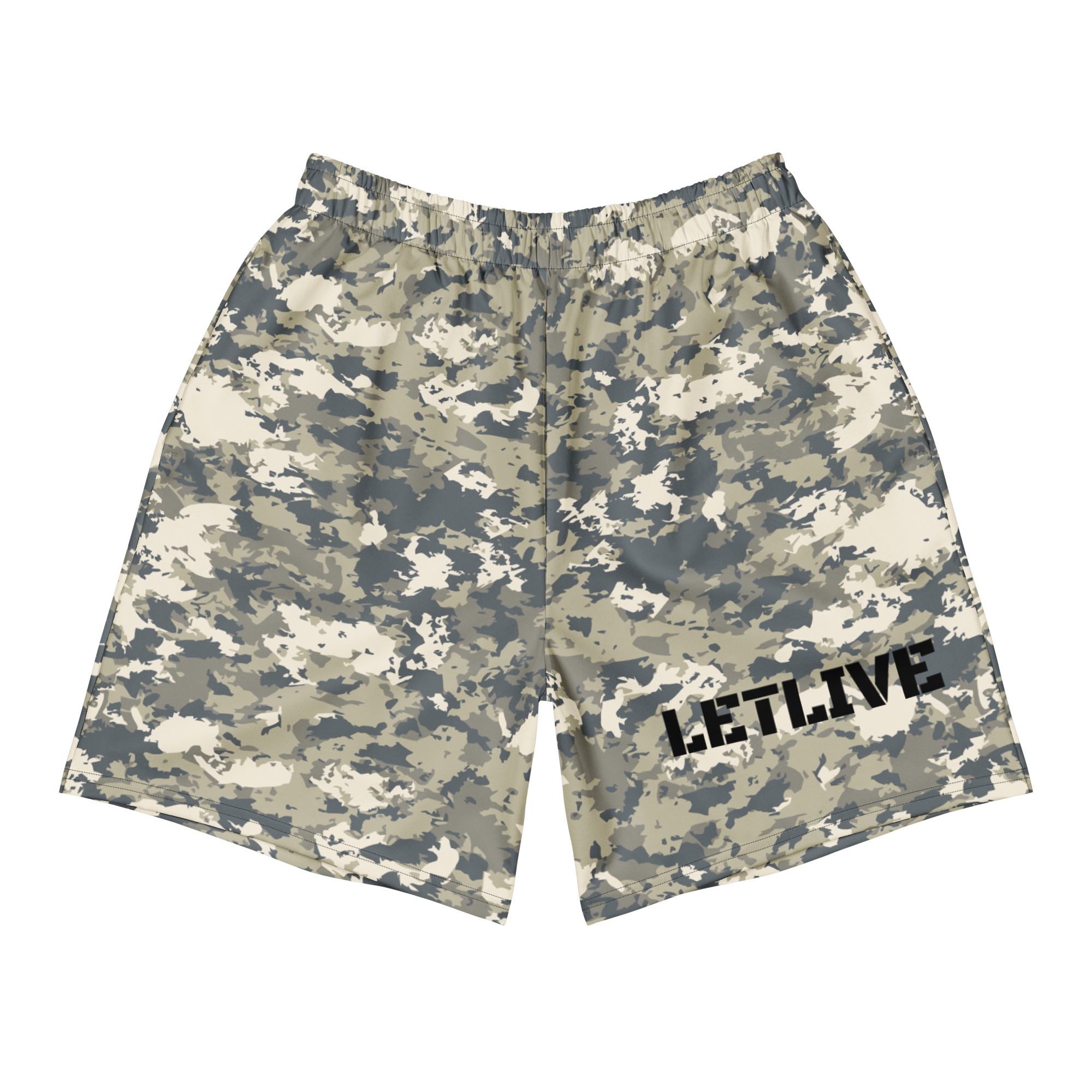 CAMOUFLAGE MESH SHORTS