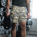 CAMOUFLAGE MESH SHORTS