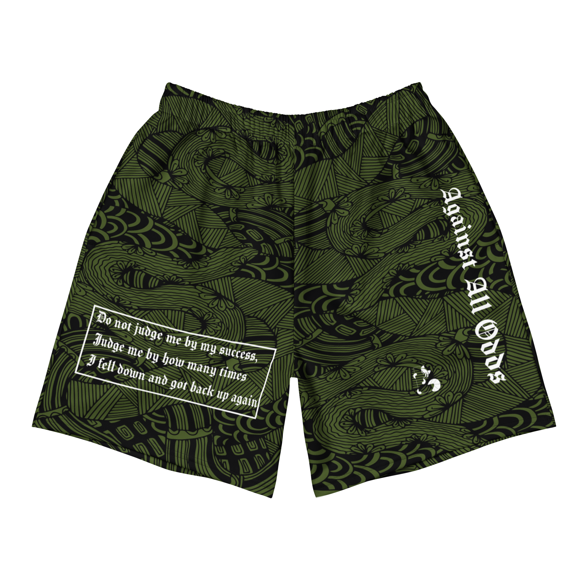 HEBI WITH QUOTE MESH SHORTS