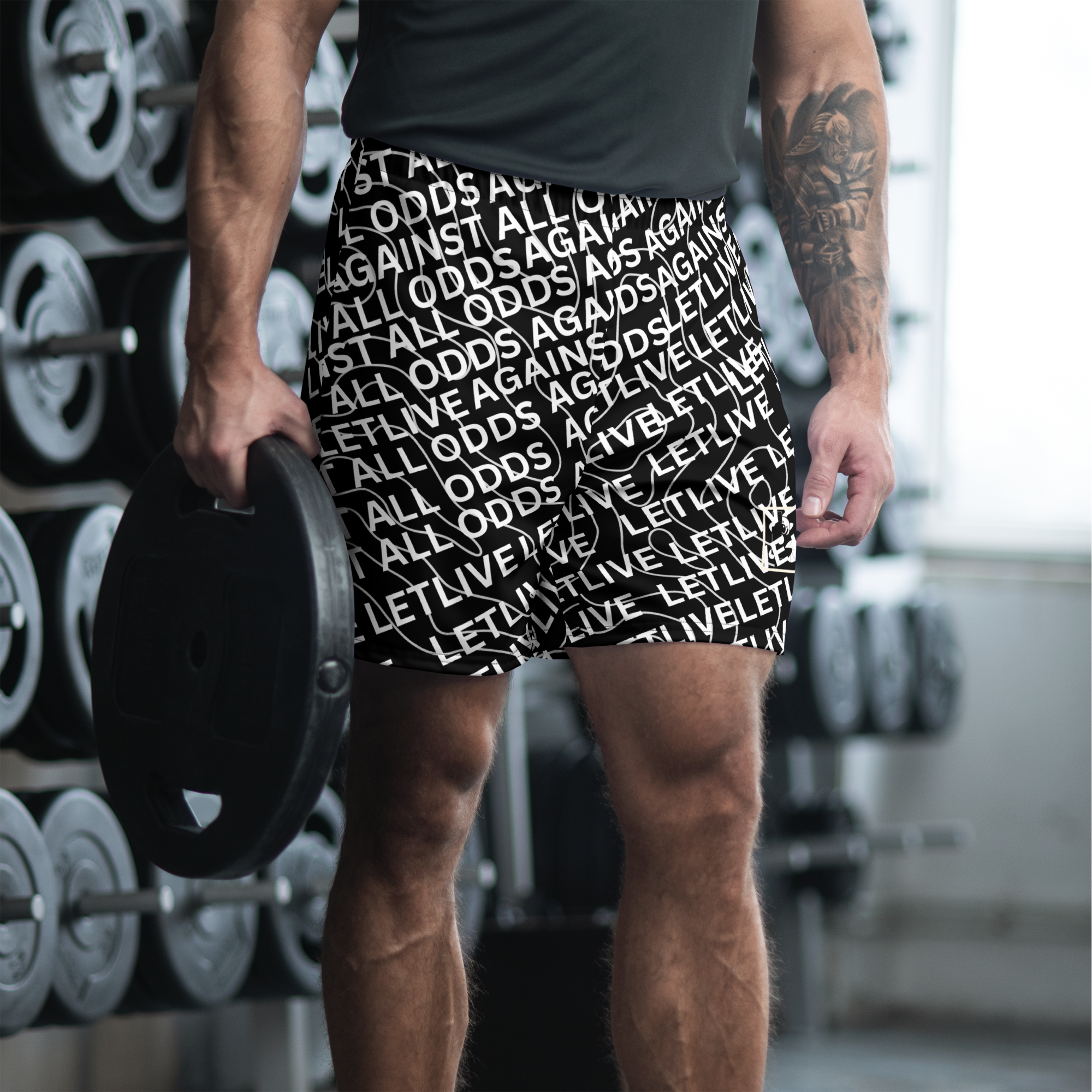 LL PATTERN MESH SHORTS