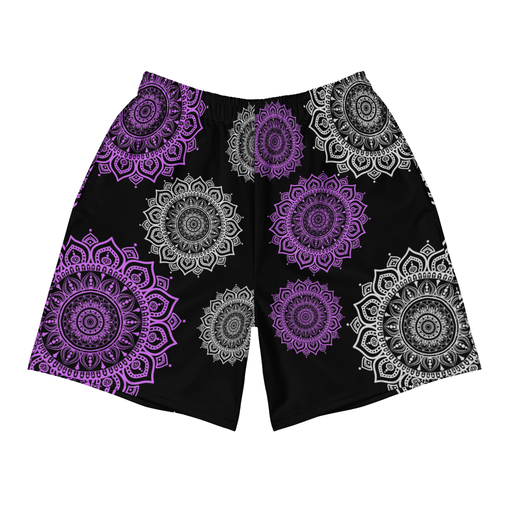 MANDEL ART PATTERN SHORTS