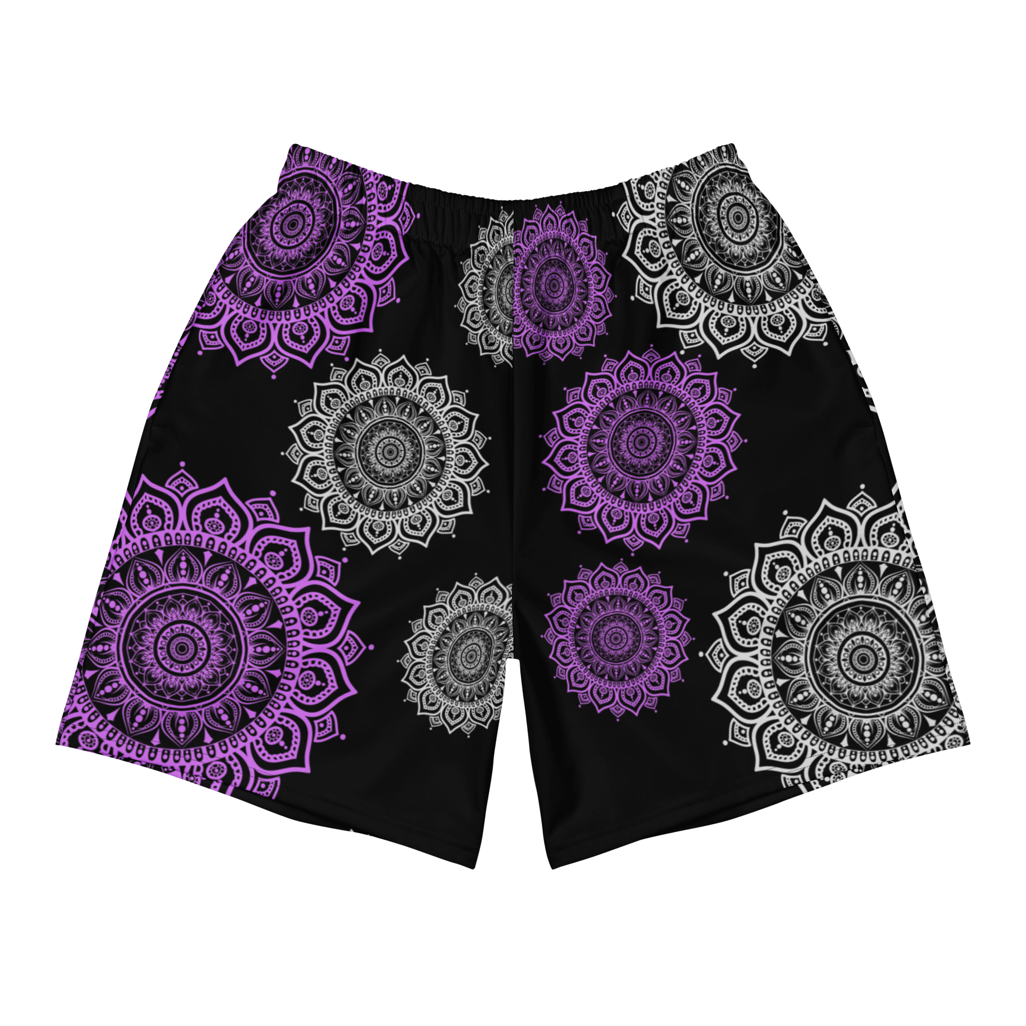 MANDEL ART PATTERN SHORTS