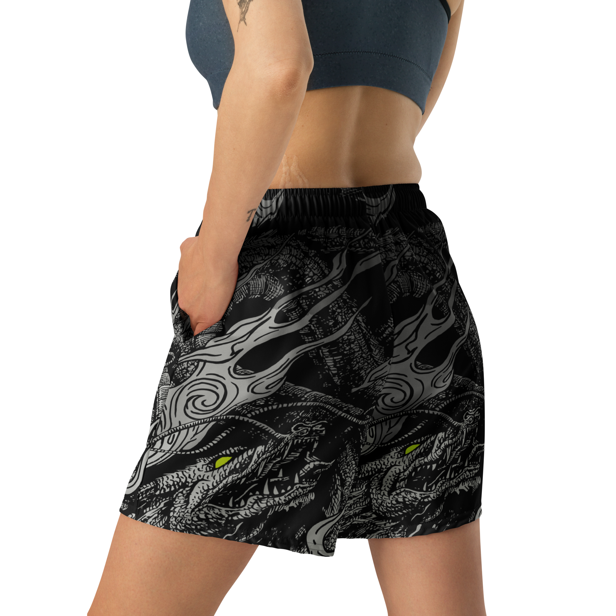 RAISE OF DRAGRON MESH SHORTS
