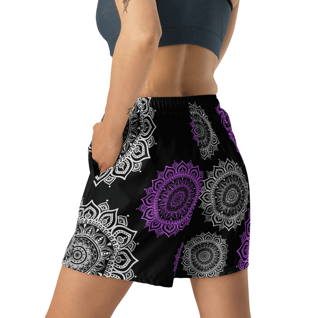 MANDEL ART PATTERN SHORTS