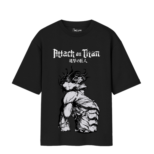 ATTACK ON TITAN EREN YEAGER OVERSIZED T-shirt