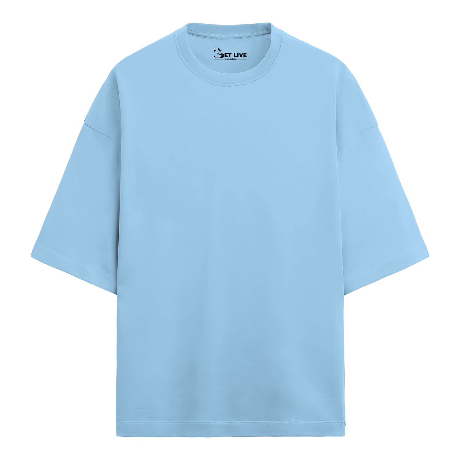 BABY BLUE OVERSIZED T-SHIRT
