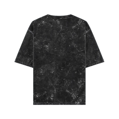 WINGS OF FREEDOM ACID WASH OVERSIZED T-SHIRT