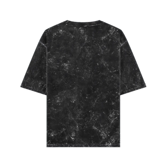 WINGS OF FREEDOM ACID WASH OVERSIZED T-SHIRT