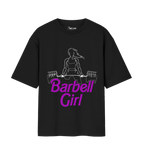 BARBELL GIRL OVERSIZED T-shirt