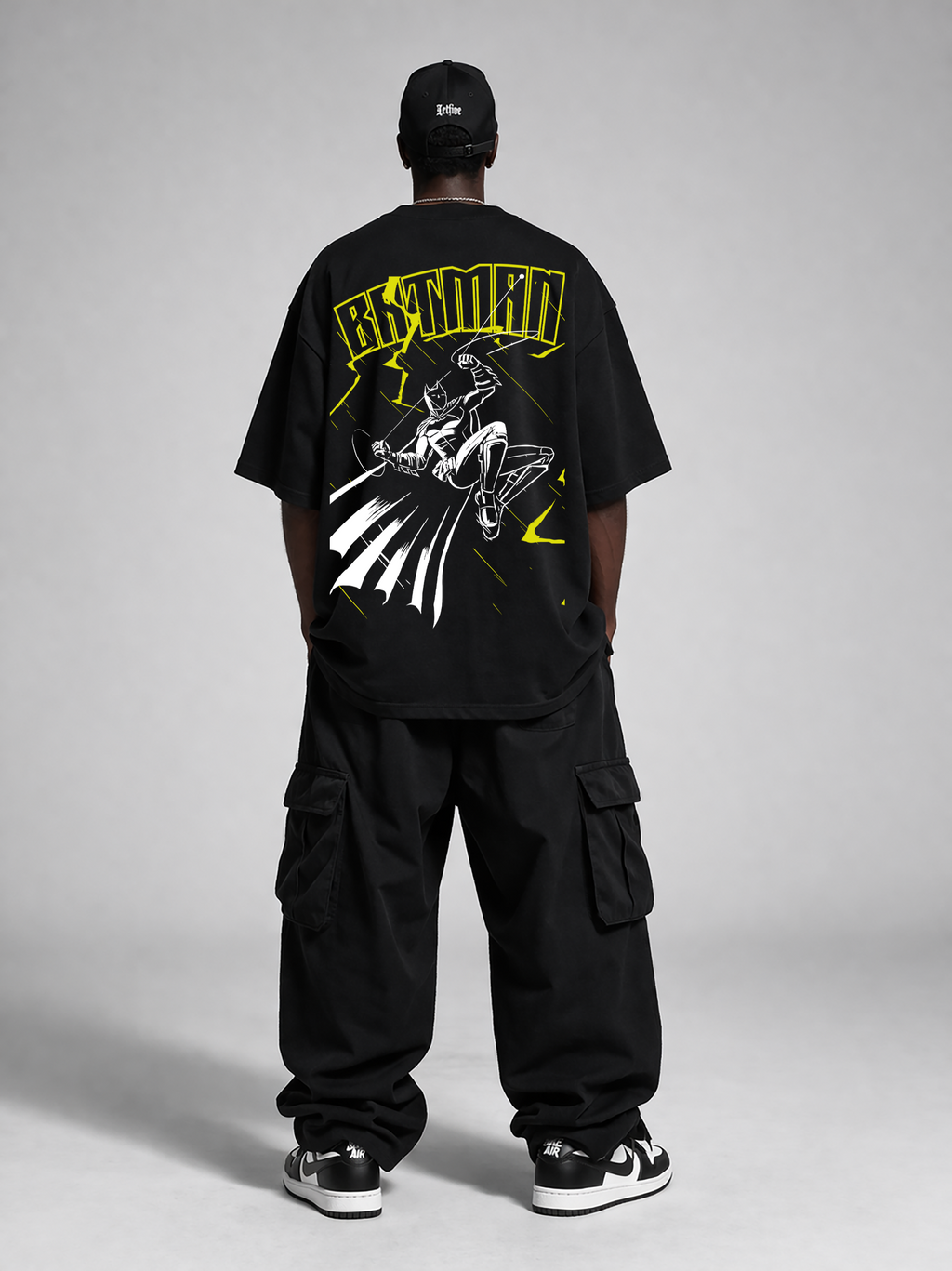 BATMAN : UNISEX OVERSIZED T-SHIRT