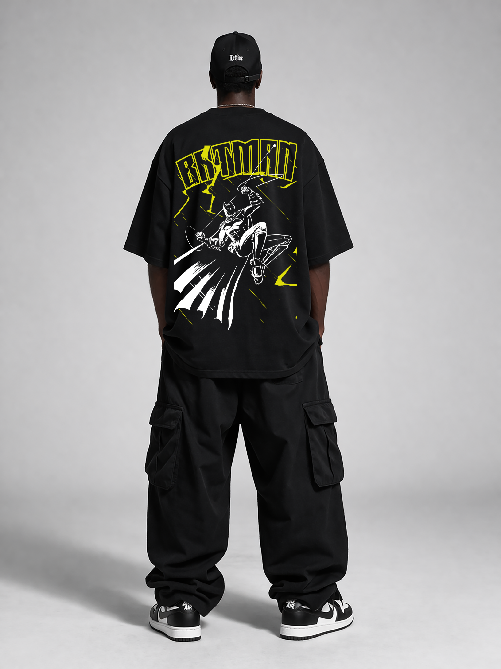 BATMAN : UNISEX OVERSIZED T-SHIRT