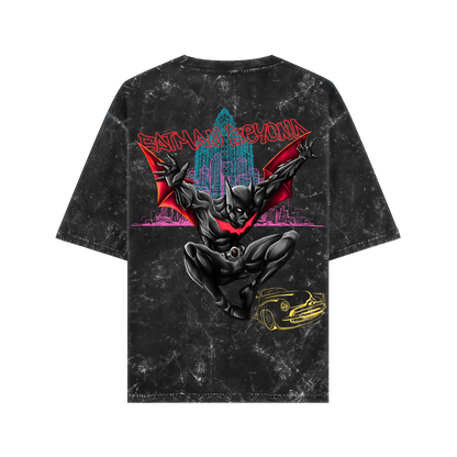 BATMAN BEYOND ACIDWASH OVERSIZED T-SHIRT