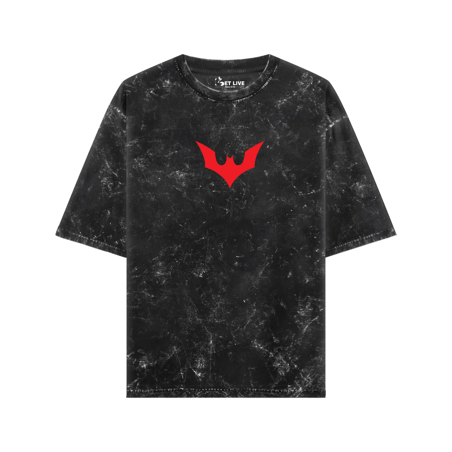 BATMAN BEYOND ACIDWASH OVERSIZED T-SHIRT
