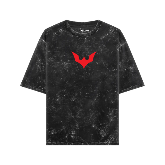BATMAN BEYOND ACIDWASH OVERSIZED T-SHIRT