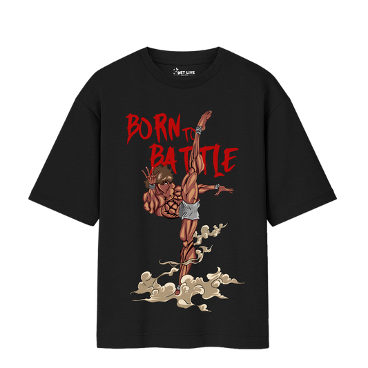 BAKI - BORN TO BATTLE OVERSIZED T-SHIRT