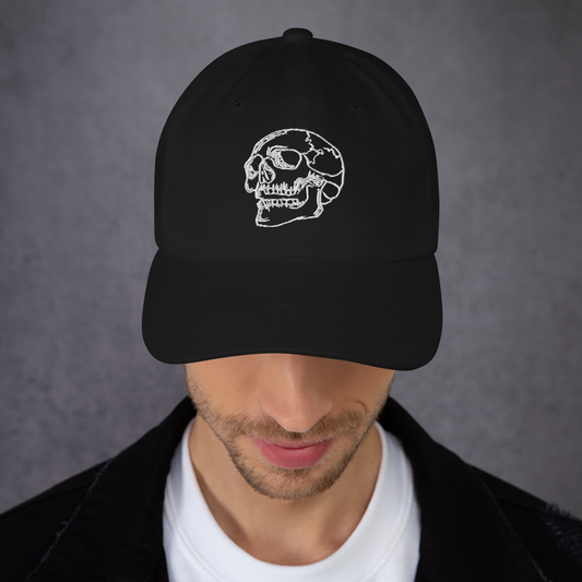SKULL FACE BASEBALL CAP