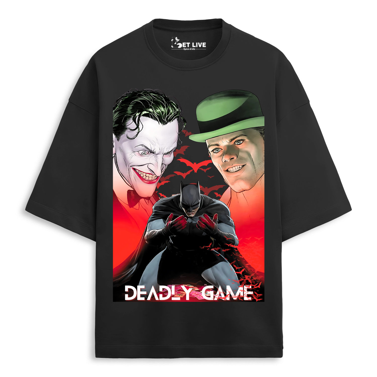 DEADLY GAME OVERSIZED T-SHIRT