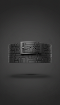 Nappa Leather Belt Matte Hardware