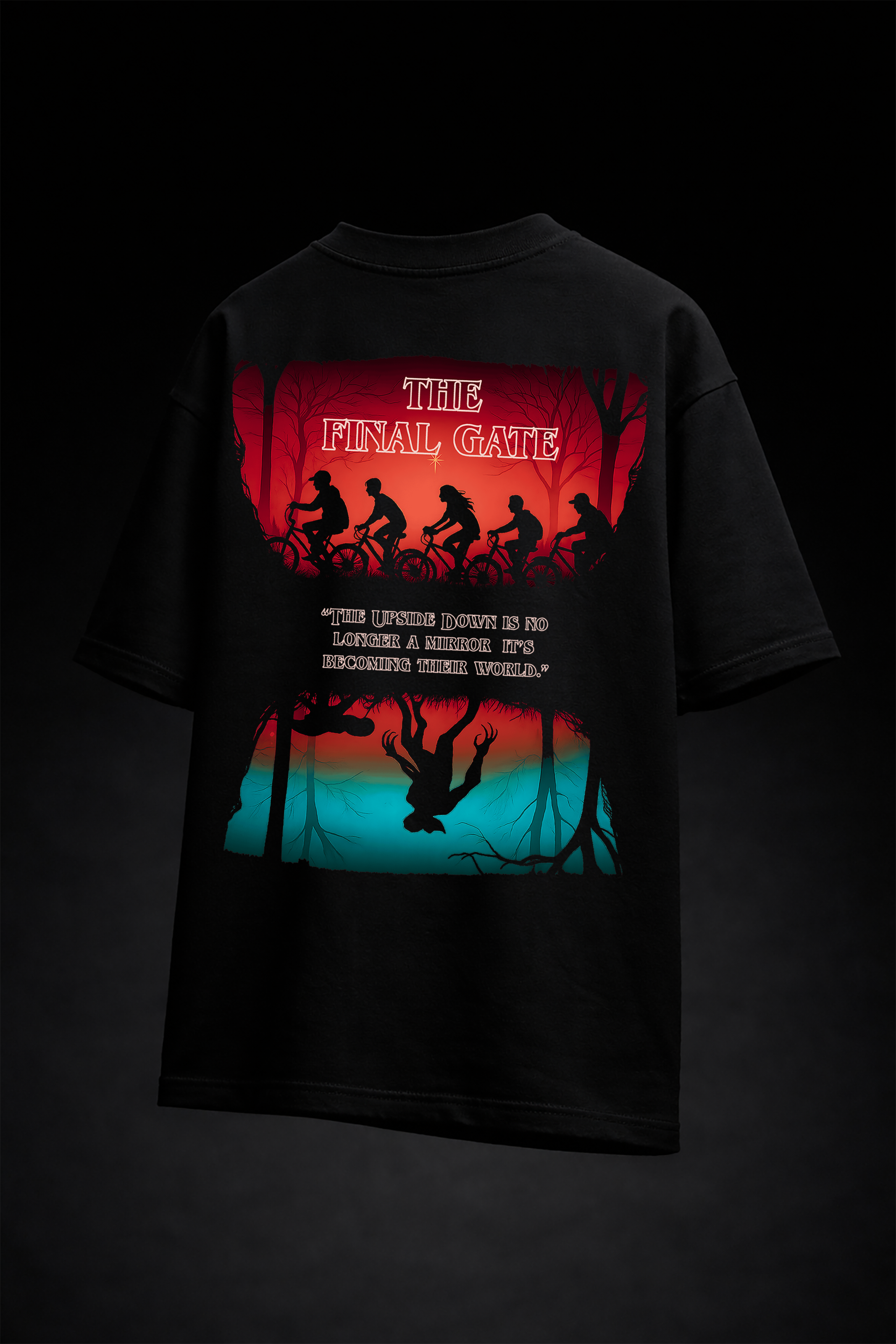 STRANGER THINGS : FINAL GATE UNISEX T-SHIRT