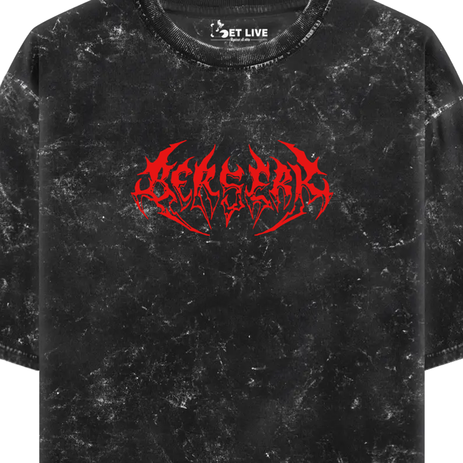 BERSERK LIMITED EDITION OVERSIZED ACID WASH