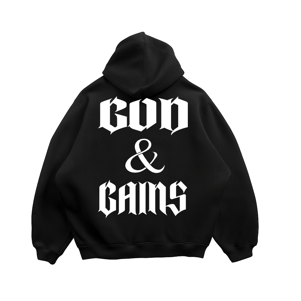 GOD & GAINS OVERSIZED HOODIE