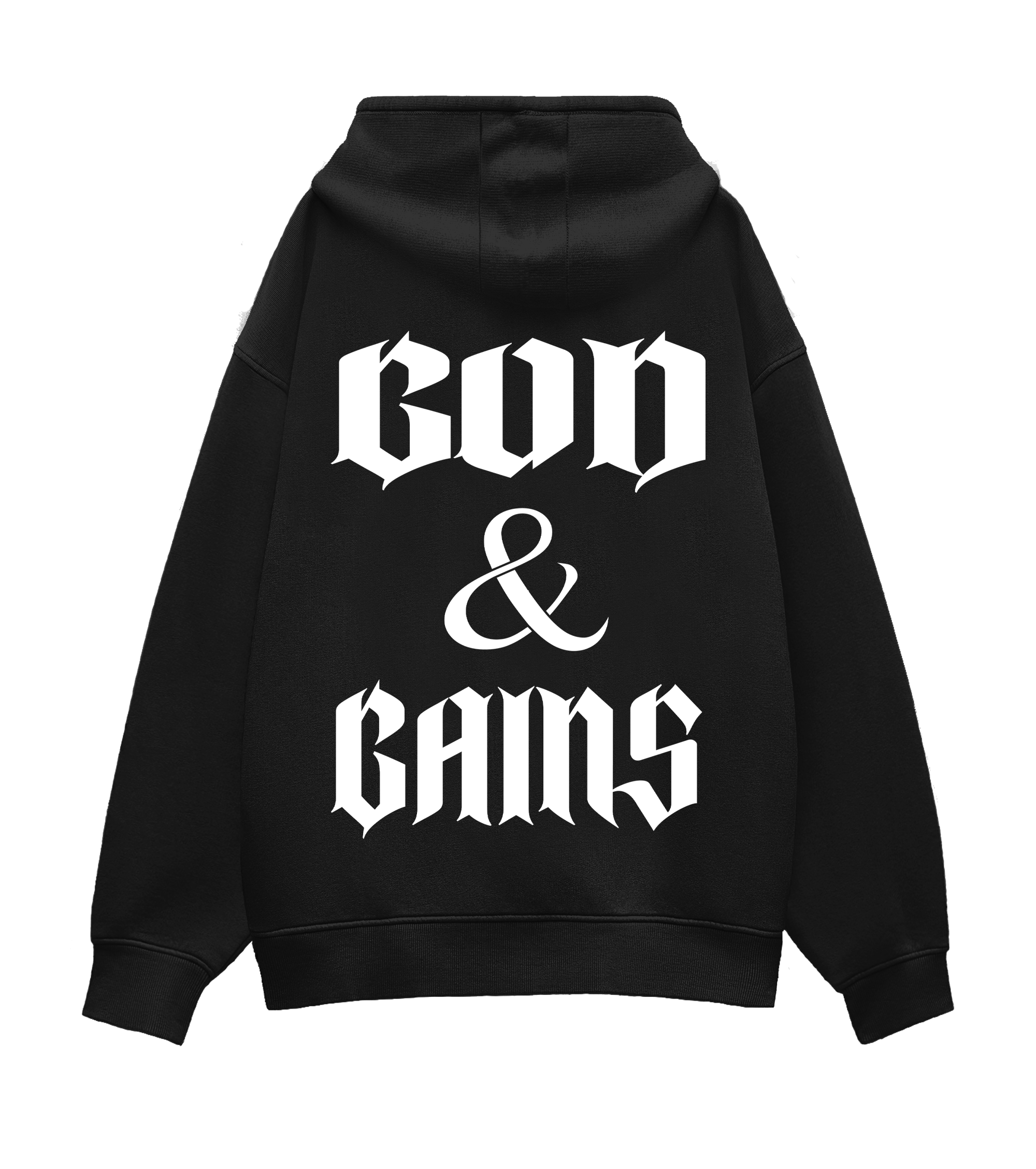 GOD & GAINS OVERSIZED HOODIE