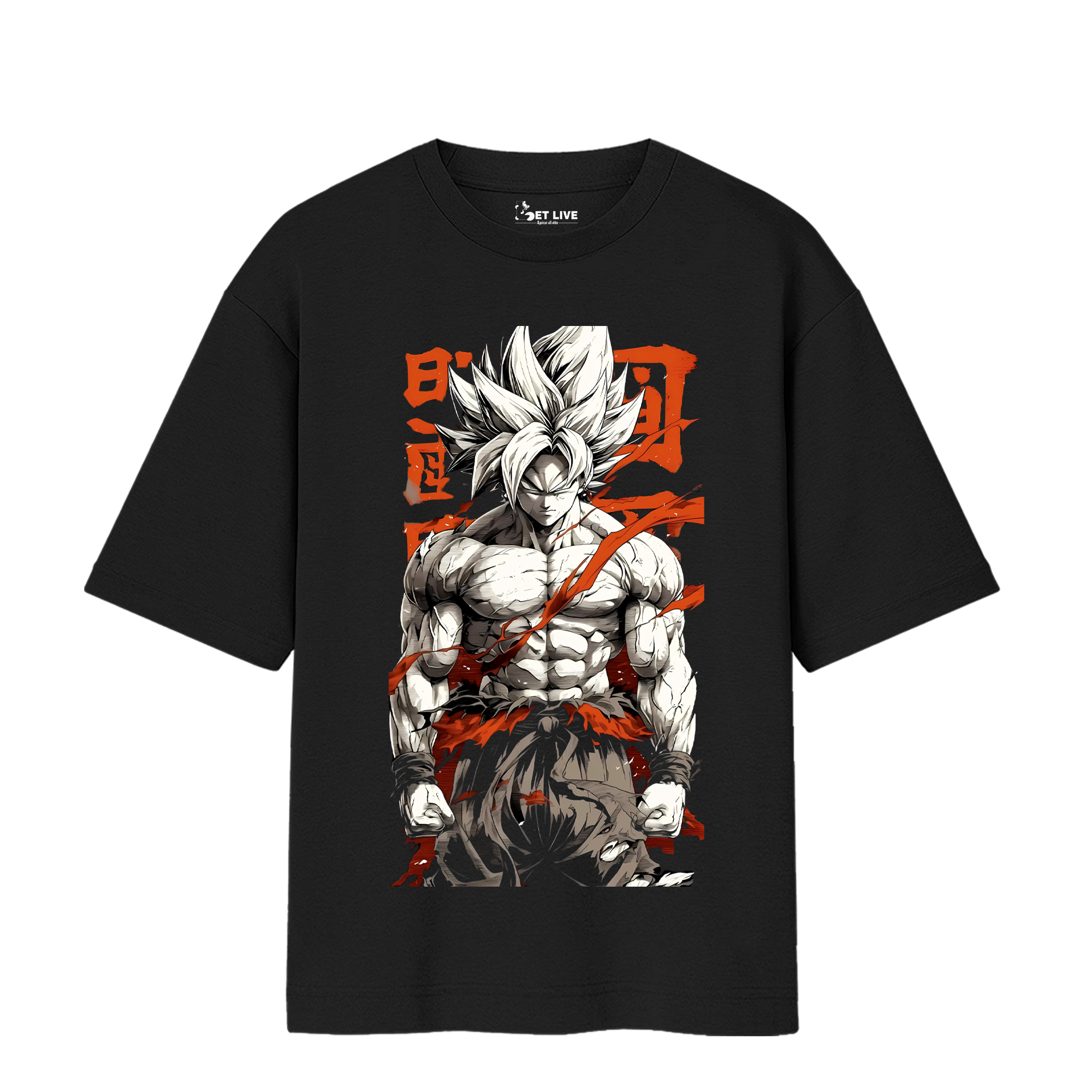 GOKU POWER OVERSIZED T-SHIRT