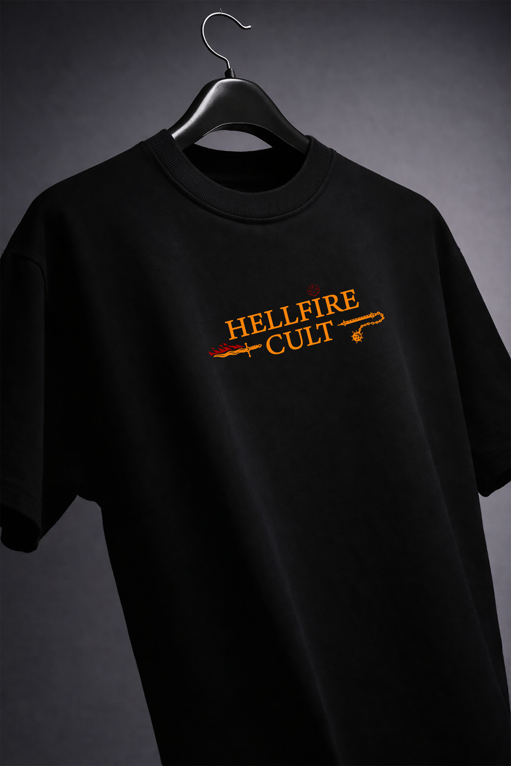 STRANGER THINGS | HELLFIRE CULT UNISEX T-SHIRT