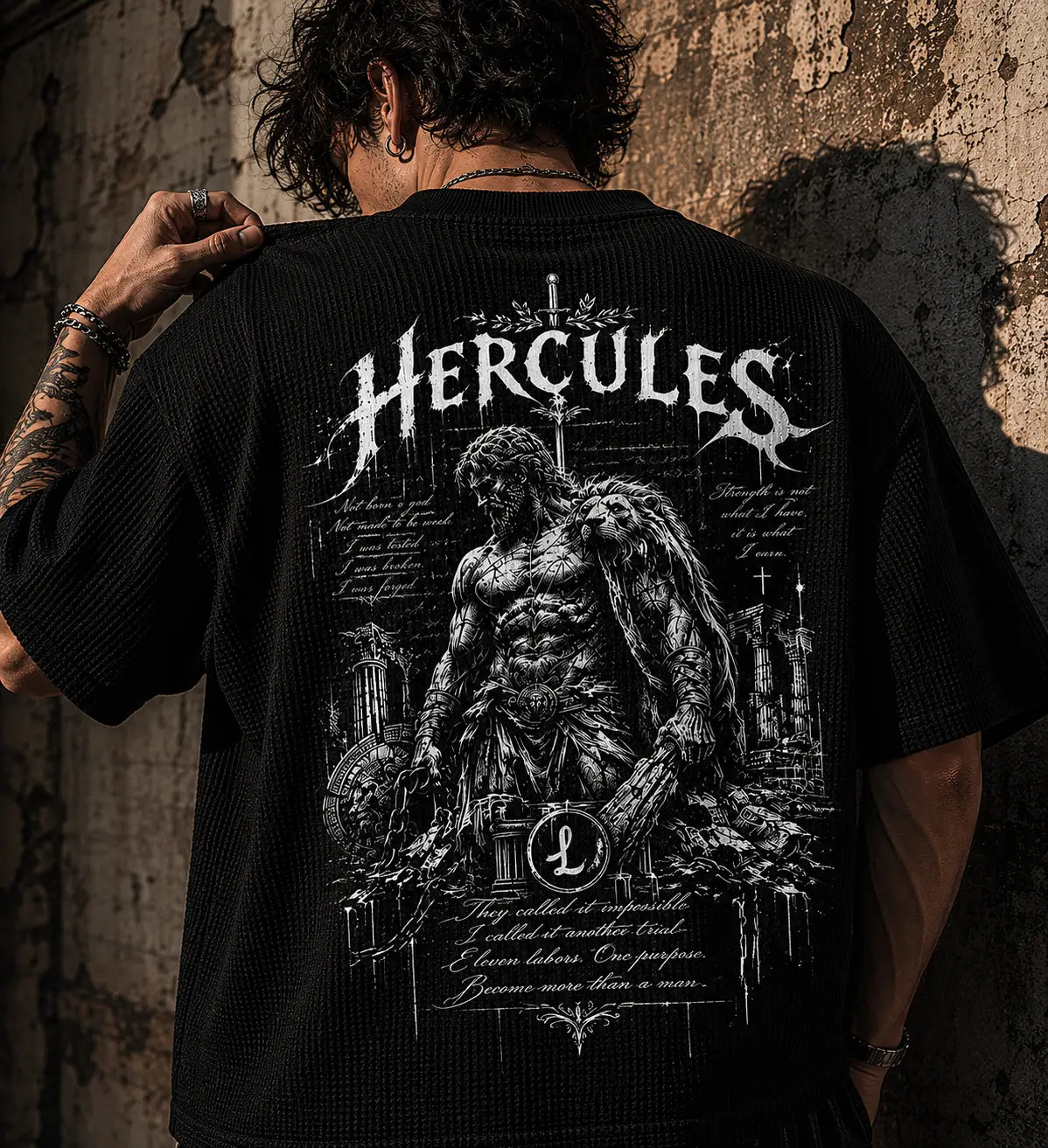 Letlive Hercules Waffle Boxy Fit T-shirt