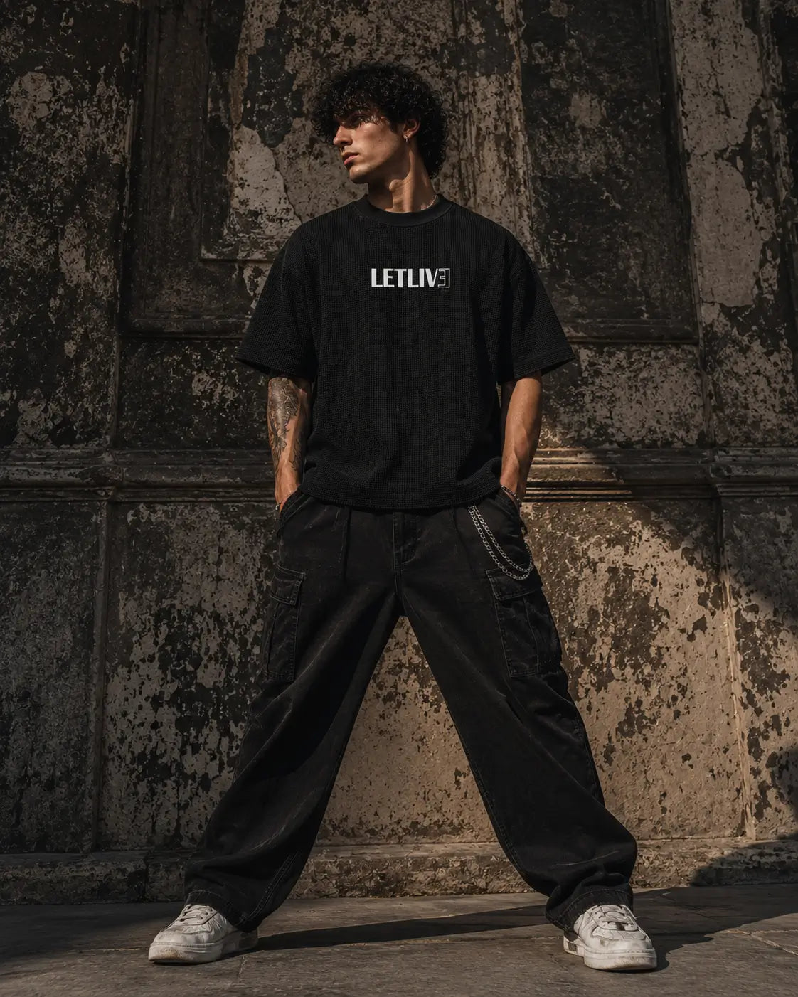 Letlive Hercules Waffle Boxy Fit T-shirt