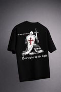 BRAVE : KNIGHT TEMPLAR UNISEX OVERSIZED T-SHIRT