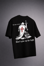 BRAVE : KNIGHT TEMPLAR UNISEX OVERSIZED T-SHIRT