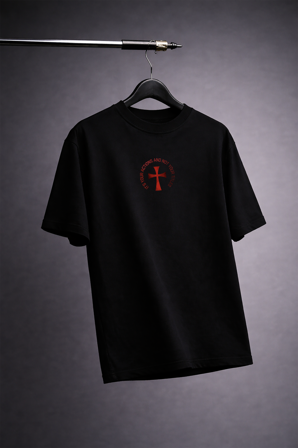 STORY : KNIGHT TEMPLAR UNISEX OVERSIZED T-SHIRT