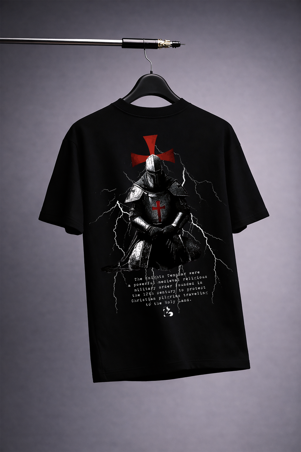 STORY : KNIGHT TEMPLAR UNISEX OVERSIZED T-SHIRT